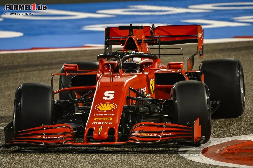 Foto zur News: Sebastian Vettel (Ferrari)