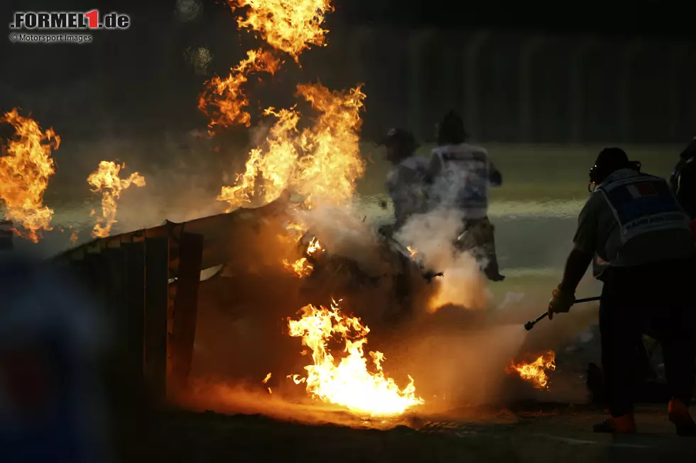 Foto zur News: Romain Grosjean (Haas)