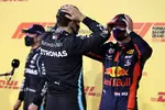 Gallerie: George Russell (Mercedes) und Max Verstappen (Red Bull)