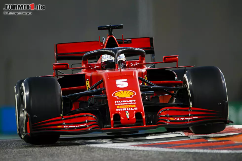 Foto zur News: Sebastian Vettel (Ferrari)