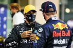 Gallerie: Lewis Hamilton (Mercedes) und Max Verstappen (Red Bull)