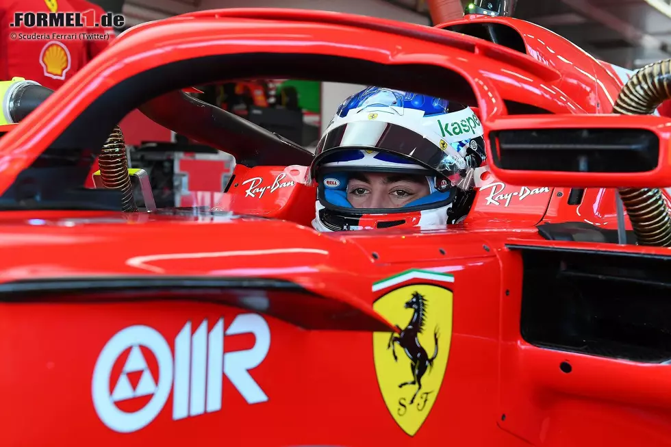 Foto zur News: Giuliano Alesi (Ferrari)