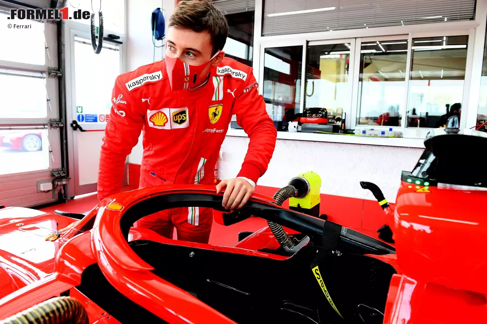 Foto zur News: Marcus Armstrong (Ferrari)