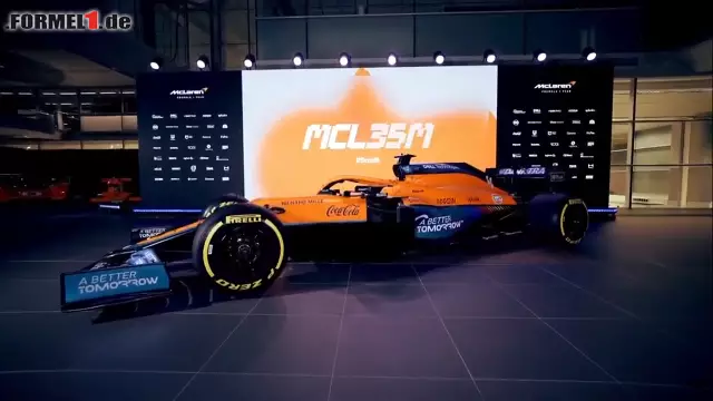 Foto zur News: Formel-1-Liveticker: Präsentation des McLaren MCL35M in der Chronologie