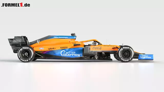 Foto zur News: Formel-1-Liveticker: Präsentation des McLaren MCL35M in der Chronologie