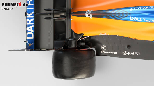 Fotos: Formel-1-Autos 2021: Präsentation McLaren MCL35M ...