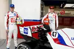 Foto zur News: Mick Schumacher (Haas) und Nikita Masepin (Haas)