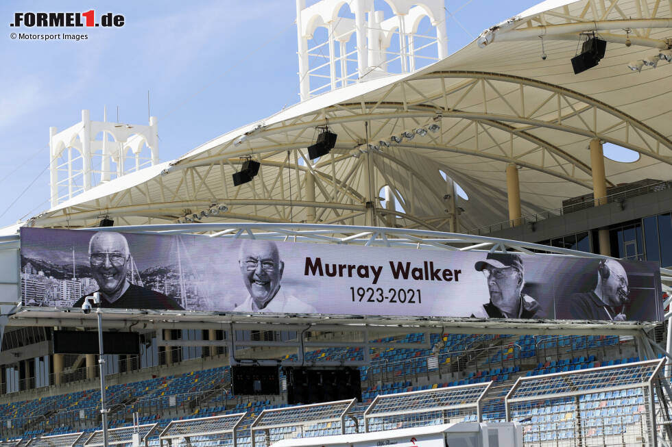 Foto zur News: Hommage an Murray Walker
