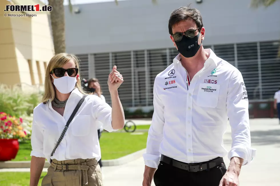 Foto zur News: Susie Wolff und Toto Wolff