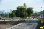 Foto zur News: Umbauarbeiten im Albert Park in Melbourne