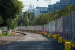 Foto zur News: Umbauarbeiten im Albert Park in Melbourne