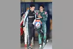 Foto zur News: Esteban Ocon (Alpine) und Lance Stroll (Aston Martin)