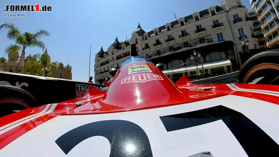 Foto zur News: Jean Alesi Grand Prix Monaco Historique 2021 - Ferrari 312 B3 1974