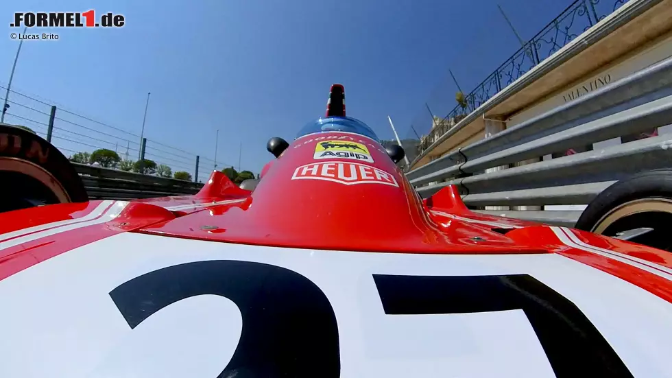 Foto zur News: Jean Alesi Grand Prix Monaco Historique 2021 - Ferrari 312 B3 1974