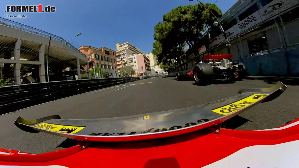 Foto zur News: Jean Alesi Grand Prix Monaco Historique 2021 - Ferrari 312 B3 1974