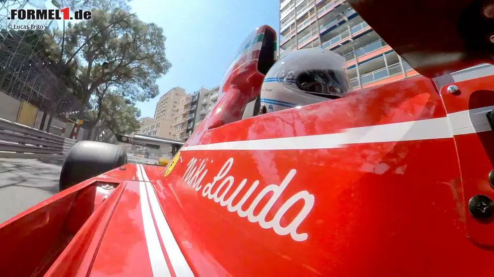 Foto zur News: Jean Alesi Grand Prix Monaco Historique 2021 - Ferrari 312 B3 1974