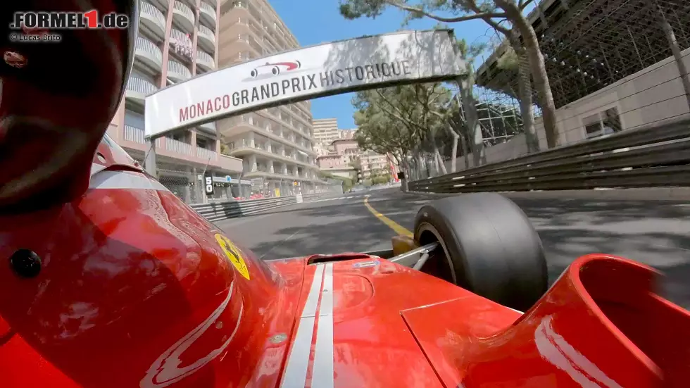 Foto zur News: Jean Alesi Grand Prix Monaco Historique 2021 - Ferrari 312 B3 1974