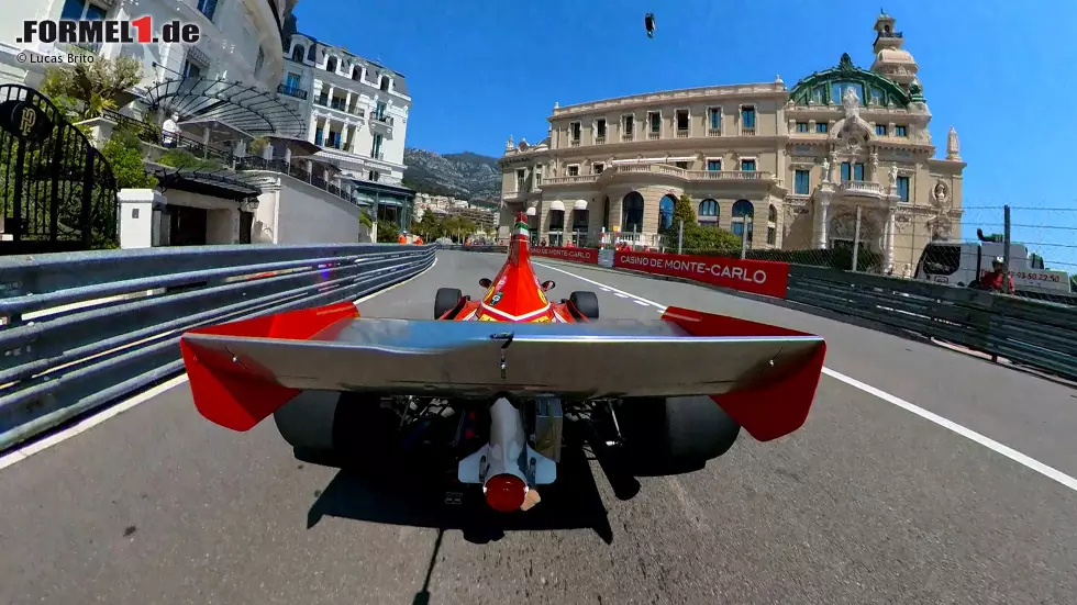 Foto zur News: Jean Alesi Grand Prix Monaco Historique 2021 - Ferrari 312 B3 1974