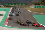 Carlos Sainz (Ferrari), Sergio Perez (Red Bull), Esteban Ocon (Alpine), Lando Norris (McLaren), Charles Leclerc (Ferrari), Sebastian Vettel (Aston Martin) und Pierre Gasly (AlphaTauri) 