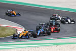 Lando Norris (McLaren), Esteban Ocon (Alpine), Charles Leclerc (Ferrari), Pierre Gasly (AlphaTauri), Sebastian Vettel (Aston Martin), George Russell (Williams), Antonio Giovinazzi (Alfa Romeo) und Daniel Ricciardo (McLaren) 