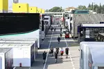 Foto zur News: Formel-1-Fahrerlager in Barcelona 2021