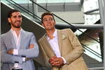 Foto zur News: Antonio Giovinazzi (Alfa Romeo) und George Russell (Williams)