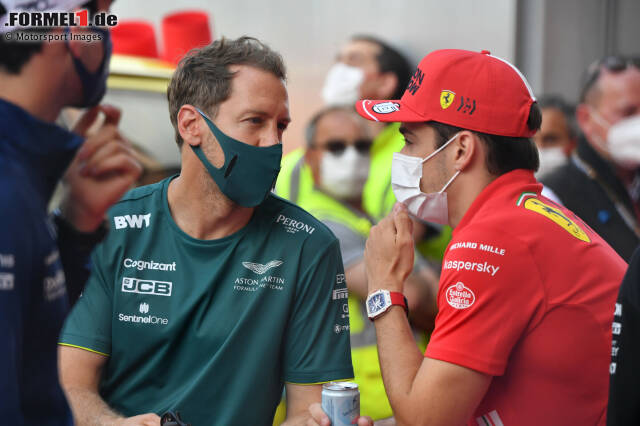 Foto zur News: Formel-1-Liveticker: Leclerc: Sainz eher Rivale als Sebastian Vettel