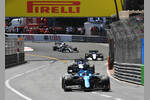 Fernando Alonso (Alpine) und George Russell (Williams) 