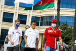 Foto zur News: Mick Schumacher (Haas), Daniel Ricciardo (McLaren) und Carlos Sainz (Ferrari)