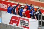 Foto zur News: Nikita Masepin (Haas), Pierre Gasly (AlphaTauri), Esteban Ocon (Alpine), Fernando Alonso (Alpine), Carlos Sainz (Ferrari), Max Verstappen (Red Bull), Mick Schumacher (Haas) und Yuki Tsunoda (AlphaTauri)