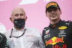 Foto zur News: Helmut Marko und Max Verstappen (Red Bull)