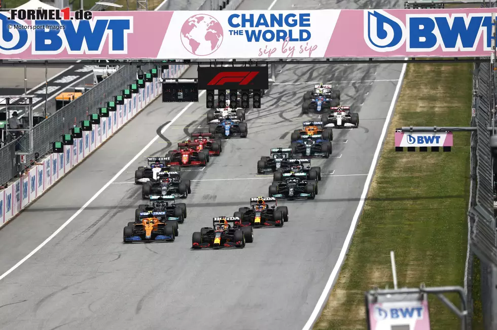 Max Verstappen (Red Bull), Lando Norris (McLaren), Sergio Perez (Red Bull), Lewis Hamilton (Mercedes), Valtteri Bottas (Mercedes) und Pierre Gasly (AlphaTauri) Foto zur News: Max Verstappen (Red Bull), Lando Norris (McLaren), Sergio Perez (Red Bull), Lewis Hamilton (Mercedes), Valtteri Bottas (Mercedes) und Pierre Gasly (AlphaTauri)