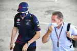 Foto zur News: Max Verstappen (Red Bull) und Jos Verstappen