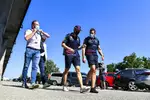 Foto zur News: Jos Verstappen und Max Verstappen (Red Bull)