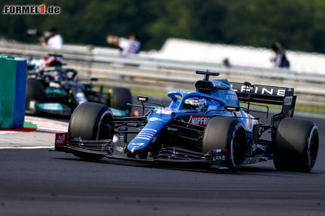 Foto zur News: Formel-1-Liveticker: Alpine glaubte lange an Hamilton-Sieg