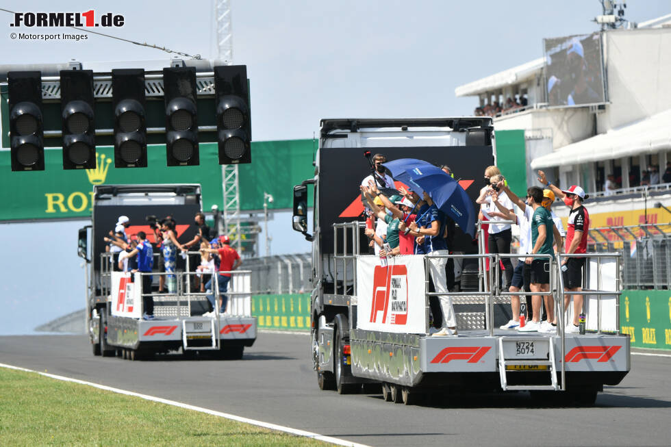 Foto zur News: Formel-1-Fahrerparade
