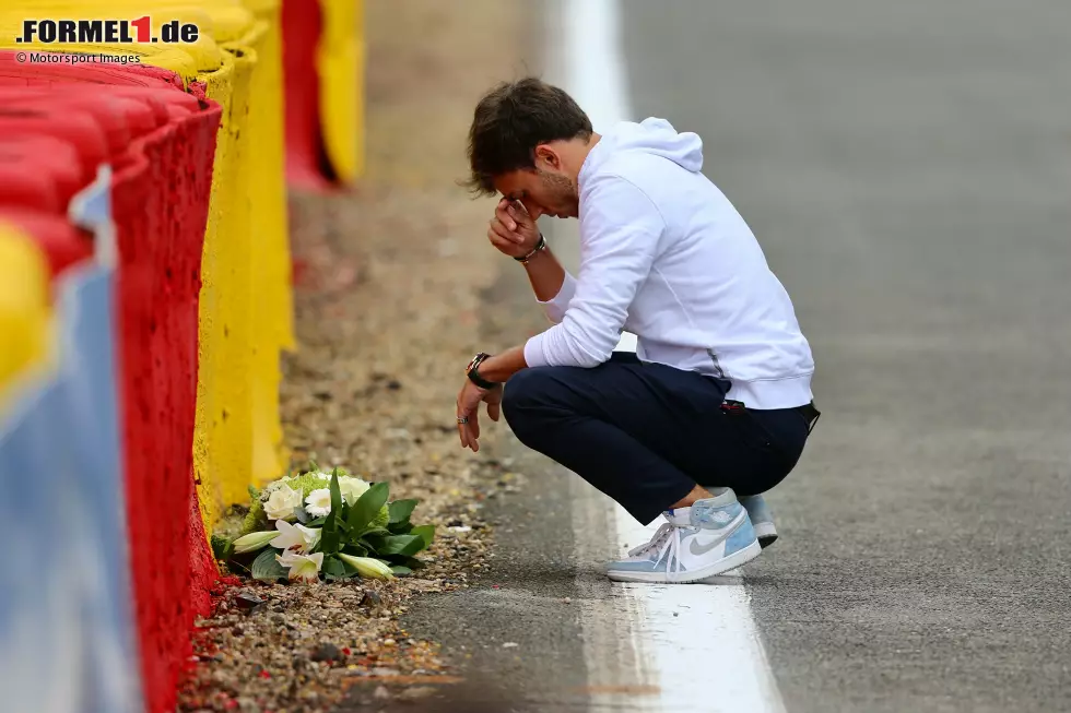 Foto zur News: Pierre Gasly (AlphaTauri) und Anthoine Hubert