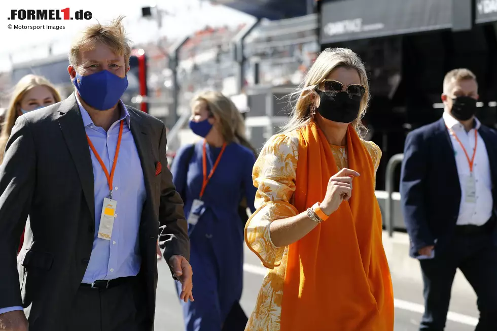 Foto zur News: Der niederländische König Willem-Alexander mit seiner Frau Maxima