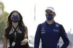 Foto zur News: Nicholas Latifi (Williams) mit Lebensgefährtin Sandra