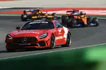 Foto zur News: Daniel Ricciardo (McLaren), Charles Leclerc (Ferrari) und Lando Norris (McLaren)