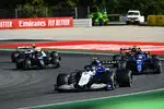 Foto zur News: Nicholas Latifi (Williams), Esteban Ocon (Alpine), Robert Kubica (Alfa Romeo) und Sebastian Vettel (Aston Martin)