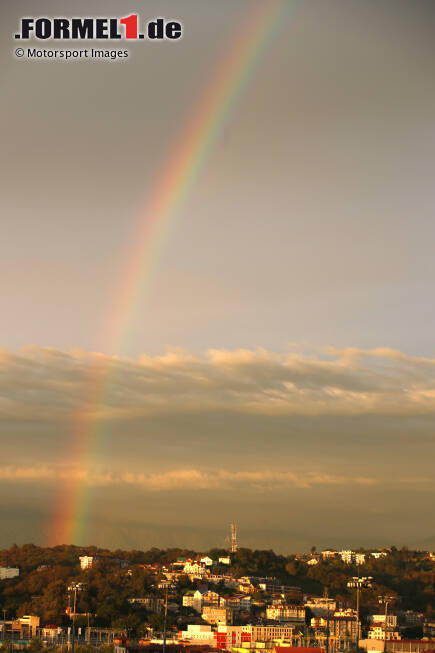 Foto zur News: Regenbogen über Sotschi