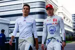 Foto zur News: George Russell (Williams) und Nikita Masepin (Haas)