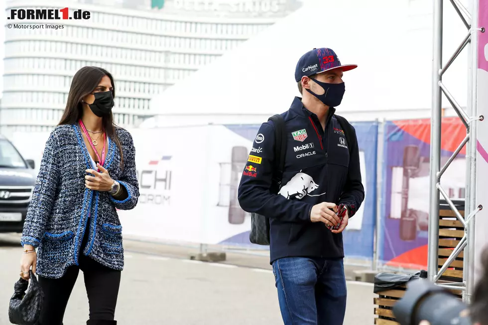 Foto zur News: Max Verstappen (Red Bull) mit Lebensgefährtin Kelly Piquet