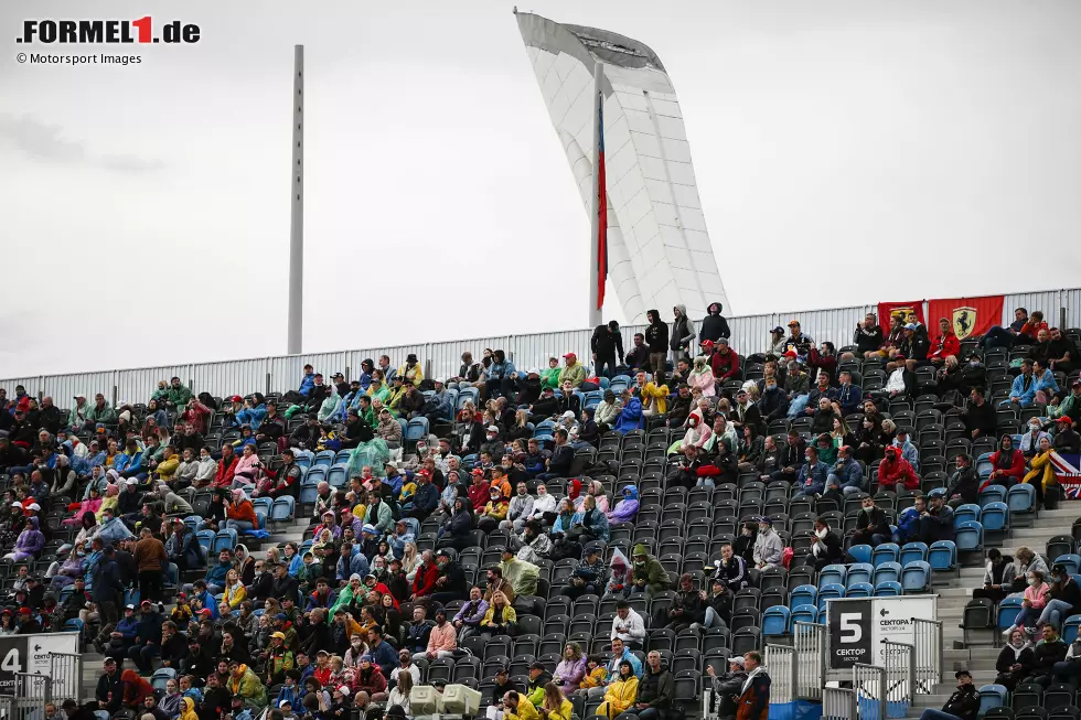 Foto zur News: Fans in Sotschi