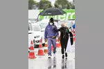 Foto zur News: Lewis Hamilton (Mercedes) mit Physiotherapeutin Angela Cullen