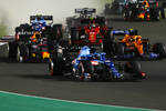 Foto zur News: Fernando Alonso (Alpine), Max Verstappen (Red Bull), Lando Norris (McLaren) und Carlos Sainz (Ferrari)