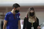 Foto zur News: Esteban Ocon (Alpine) mit Elena Berri