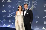 Foto zur News: Geri und Christian Horner