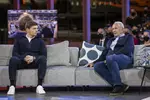 Foto zur News: Max Verstappen und Helmut Marko (Red Bull) am 20. Dezember 2021 bei &quot;Sport und Talk aus dem Hangar-7&quot; (ServusTV) in Salzburg